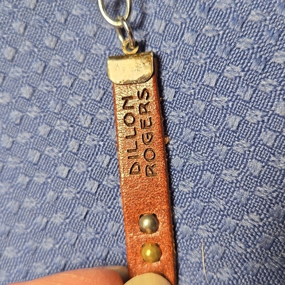 Dillon Rogers "Everything Happens For A Reason" Leather Necklace NWOT - Picture 3 of 5